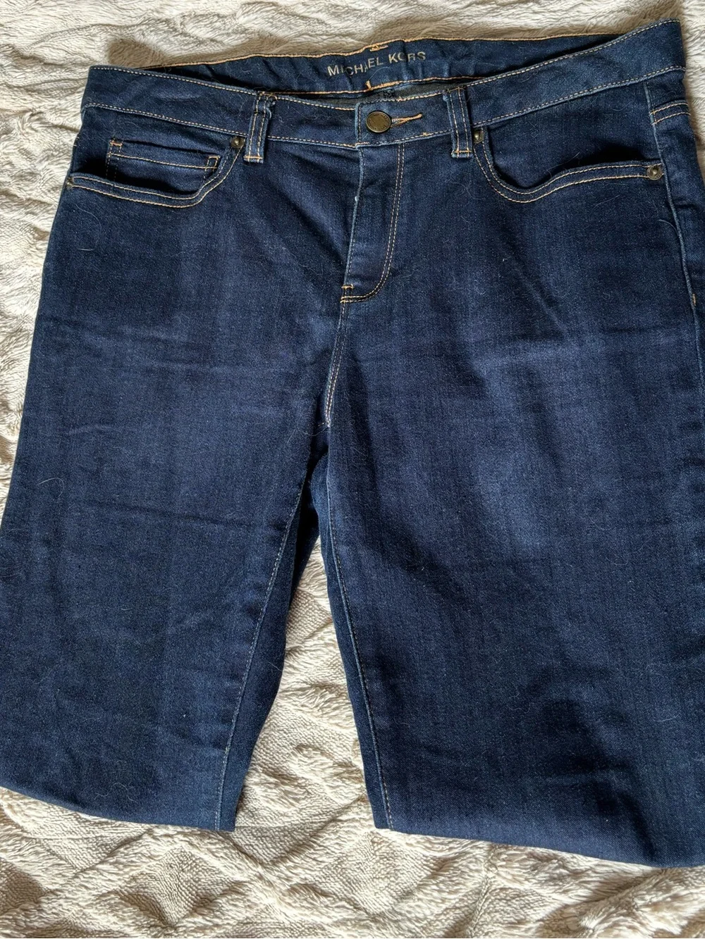Michael Kors Men's Navy Straight Jeans